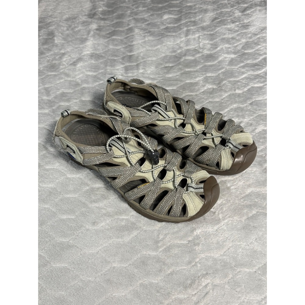 Keen Venice H2 Mens 10 Hiking Sandals Waterproof Washable Taupe Grey 1018226